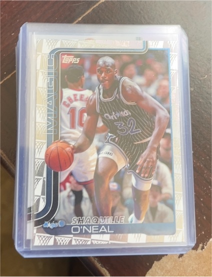 2025-26 Topps #260 Shaquille O'Neal Orlando Magic — front