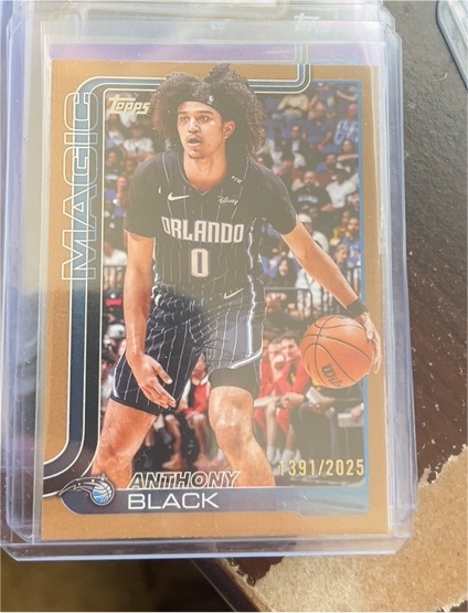 2025-26 Topps #89 Anthony Black — front