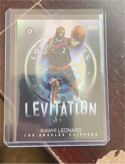 2025-26 Topps Basketball Levitation #L-13 Kawhi Leonard — front