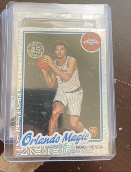2025-26 Topps Chrome #TC-NP Noah Penda — front