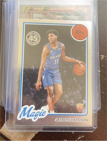 2025-26 Topps Basketball #80BK-71 Jase Richardson — front