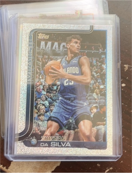 2025-26 Topps #93 Tristan Da Silva — front