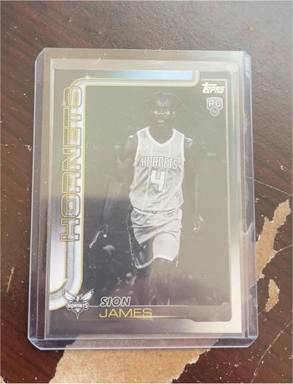 2025-26 Topps #233 Sion James — front