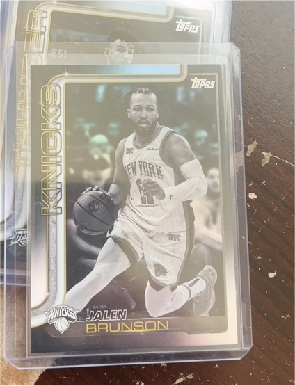 2025-26 Topps Basketball Jalen Brunson — front