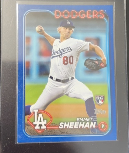 2024 Topps Series 1 #283 Emmet Sheehan — front