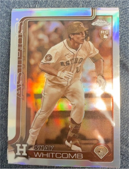 2025 Topps Chrome #251 Shay Whitcomb — front