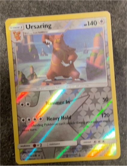 2019 Pokémon Sun & Moon Cosmic Eclipse #172 Ursaring — front