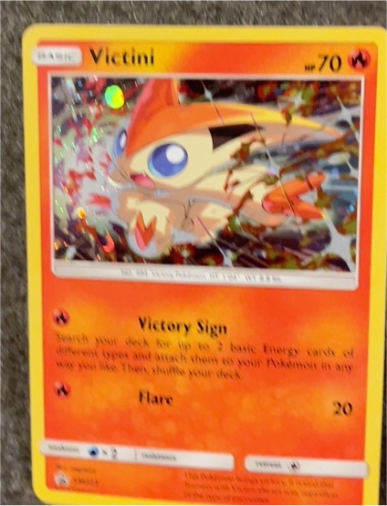 2019 Pokémon TCG SM225 Victini — front