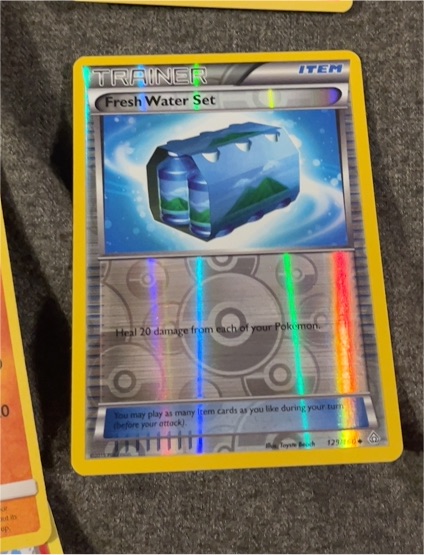 2015 Pokémon TCG Primal Clash #129 Fresh Water Set — front