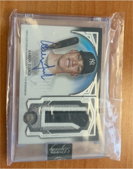 2023 Topps Dynasty #DAPAJ3 Aaron Judge — front