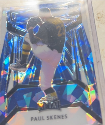 2024 Leaf Metal Draft #Paul Skenes — front
