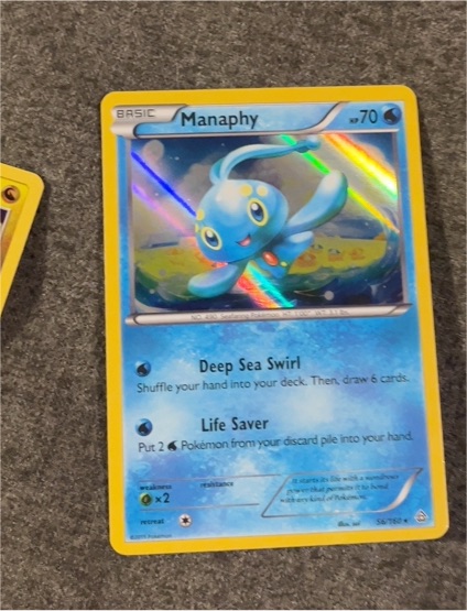 2015 Pokémon Primal Clash #56 Manaphy — front