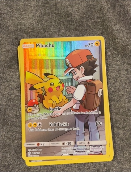 2019 Pokemon Sun & Moon Cosmic Eclipse #241 Pikachu — front