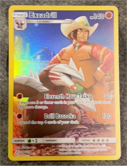 2019 Pokémon SM Cosmic Eclipse #246 Excadrill — front