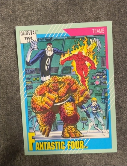1991 Impel Marvel Universe Series 2 #150 Fantastic Four — front