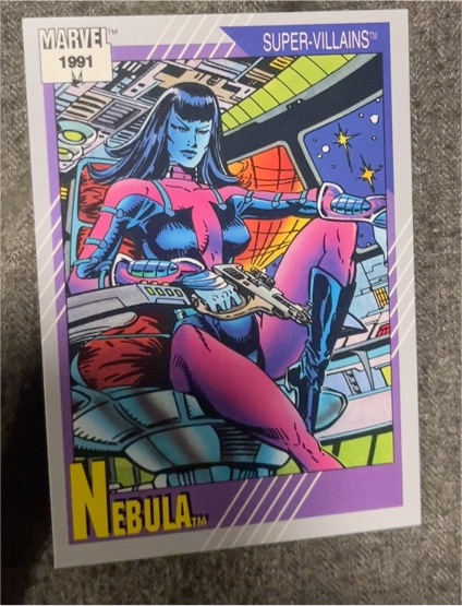 1991 Impel Marvel Universe Series 2 #78 Nebula — front