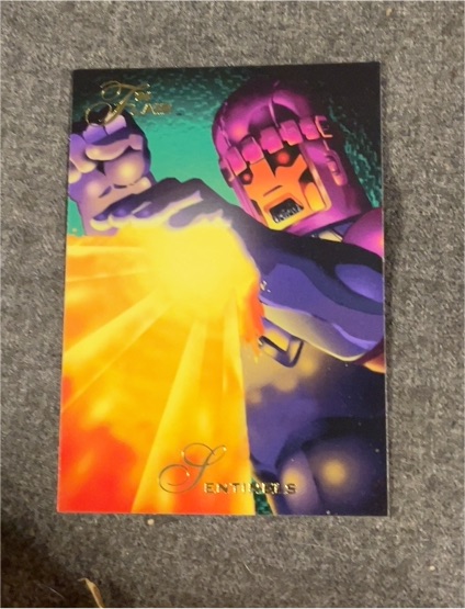 1994 Flair Marvel Annual #19 Sentinels — front