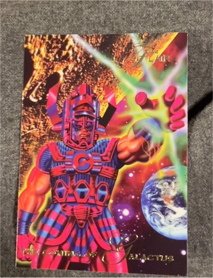 1994 Fleer Flair Annual #20 The Coming of Galactus — front