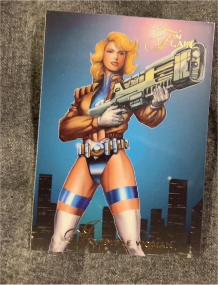 1994 Flair Marvel Annual #18 Invisible Woman — front