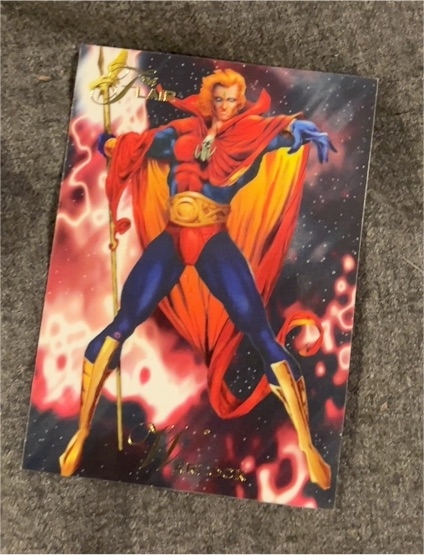 1994 Flair Marvel Annual #26 Warlock — front