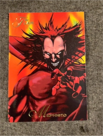 1994 Flair Marvel Annual #28 Mephisto — front