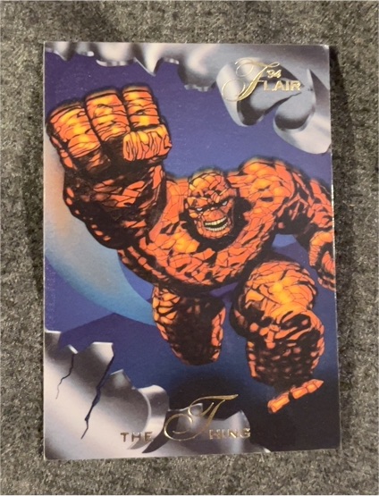 1994 Fleer Flair Marvel Annual #1 The Thing — front