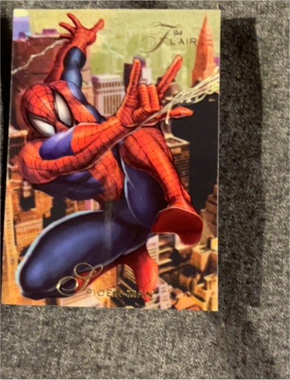 1994 Fleer Flair Marvel Annual #5 Spider-Man — front