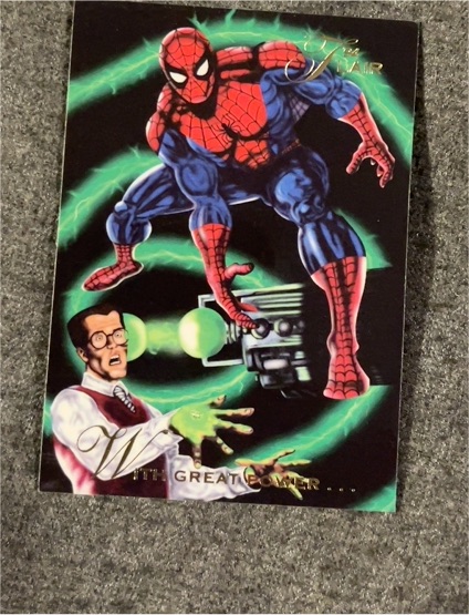 1994 Fleer Flair Marvel Annual #3 With Great Power Spider-Man — front