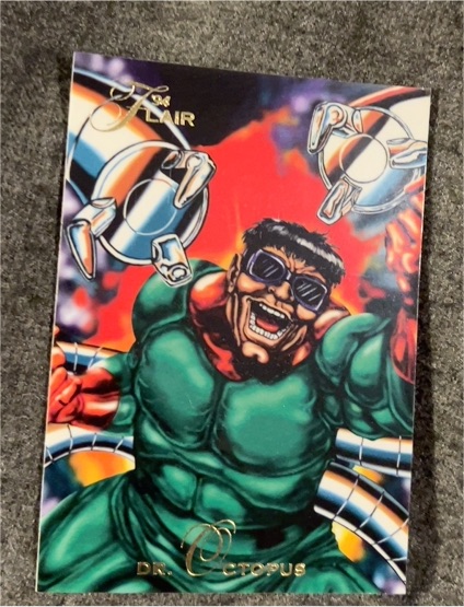 1994 Fleer Flair Marvel Annual #9 Dr. Octopus — front