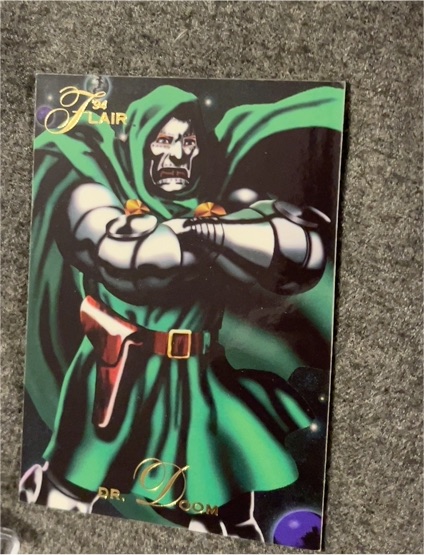 1994 Flair Marvel Annual #25 Dr. Doom — front