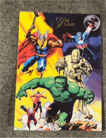 1994 Fleer Flair Marvel Annual #11 Avengers — front