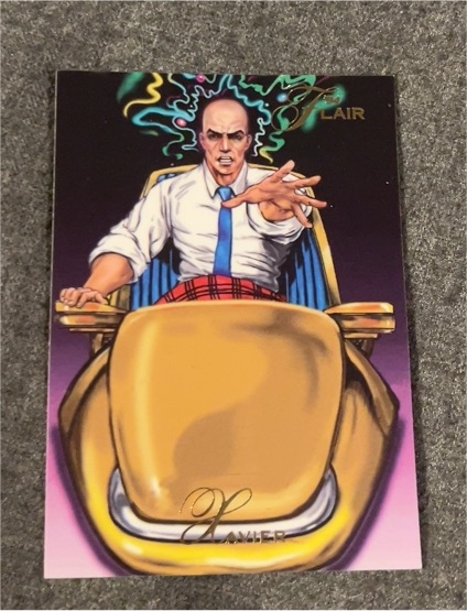 1994 Fleer Flair Marvel Annual #10 Xavier — front