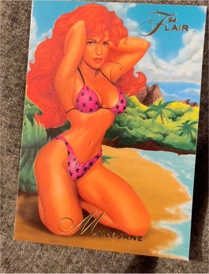 1994 Flair Marvel Annual #24 Mary Jane — front