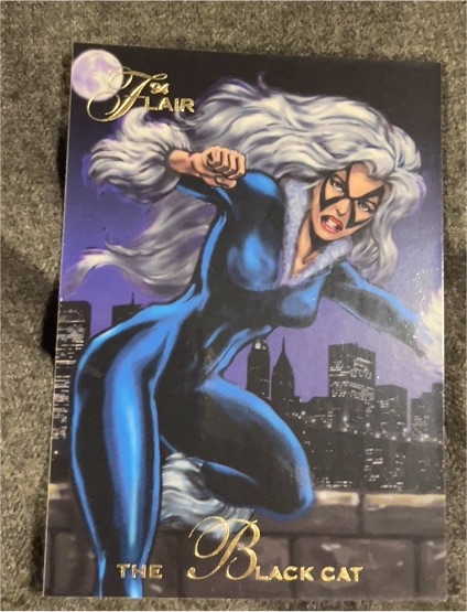 1994 Flair Marvel Annual #37 The Black Cat — front
