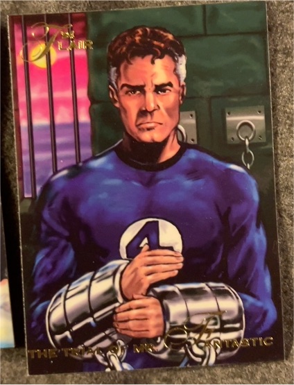 1994 Fleer Flair Marvel Annual #47 The Trial of Mr. Fantastic — front