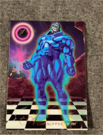 1994 Flair Marvel Annual #52 Apocalypse Now — front