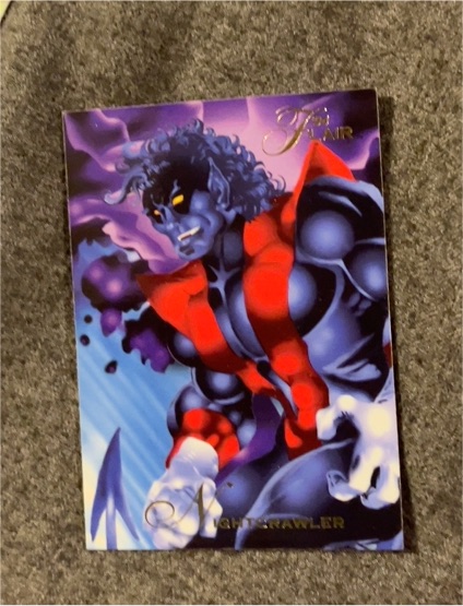 1994 Flair Marvel #54 Nightcrawler — front