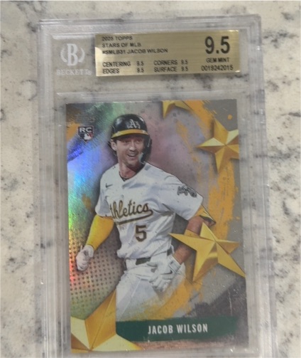 2025 Topps Stars of MLB #SMLB-31 Jacob Wilson — front