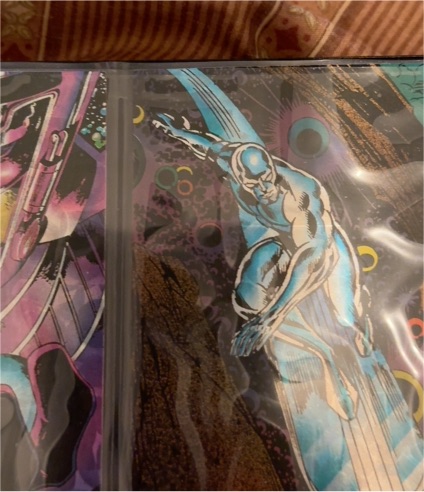 1992 Comic Images Marvel Silver Surfer All-Prism #16 Home — front