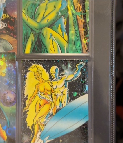 1992 Comic Images Marvel Silver Surfer #69 Casualty — front