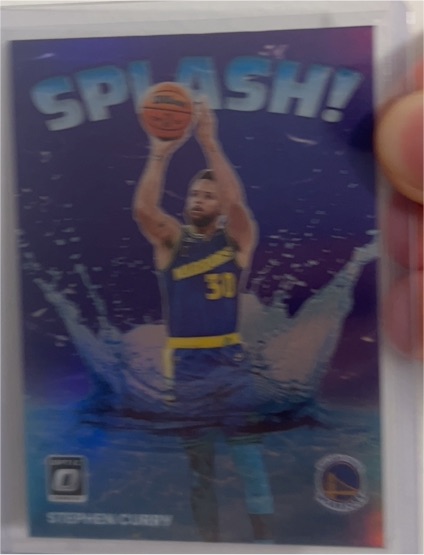 2022-23 Panini Donruss Optic Splash! #10 Stephen Curry — front