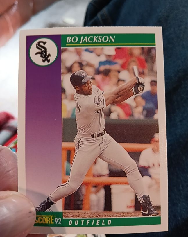 1992 Score #361 Bo Jackson — front