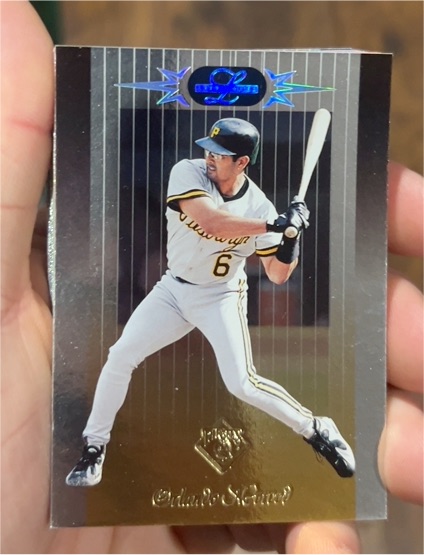 1996 Leaf Limited #62 Orlando Merced Pittsburgh Pirates — front