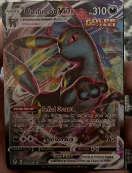 2021 Pokémon Sword & Shield Evolving Skies #095 Umbreon VMAX — front