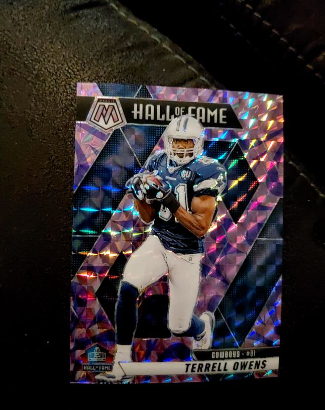 2025 Panini Mosaic Hall of Fame #297 Terrell Owens — front