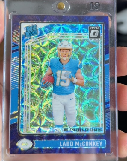 2024 Panini Donruss Optic #266 Ladd McConkey — front