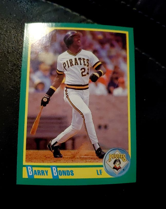 1990 Score #4 Barry Bonds — front