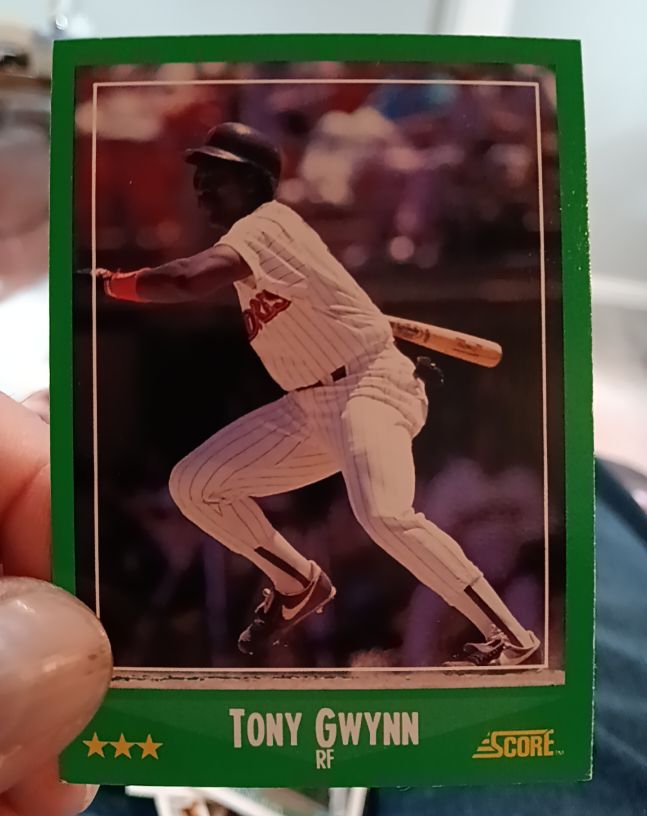 1988 Score #385 Tony Gwynn — front