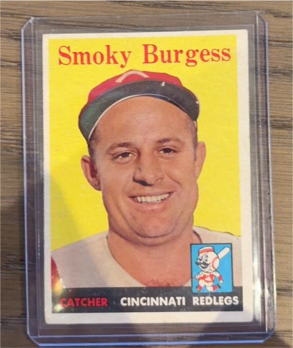 1958 Topps #49 Smoky Burgess — front