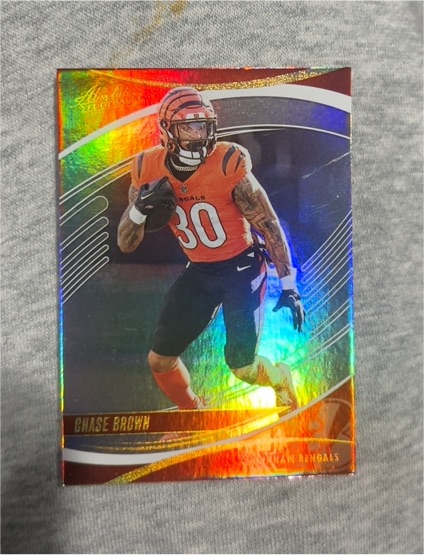2025 Panini Absolute #30 Chase Brown — front